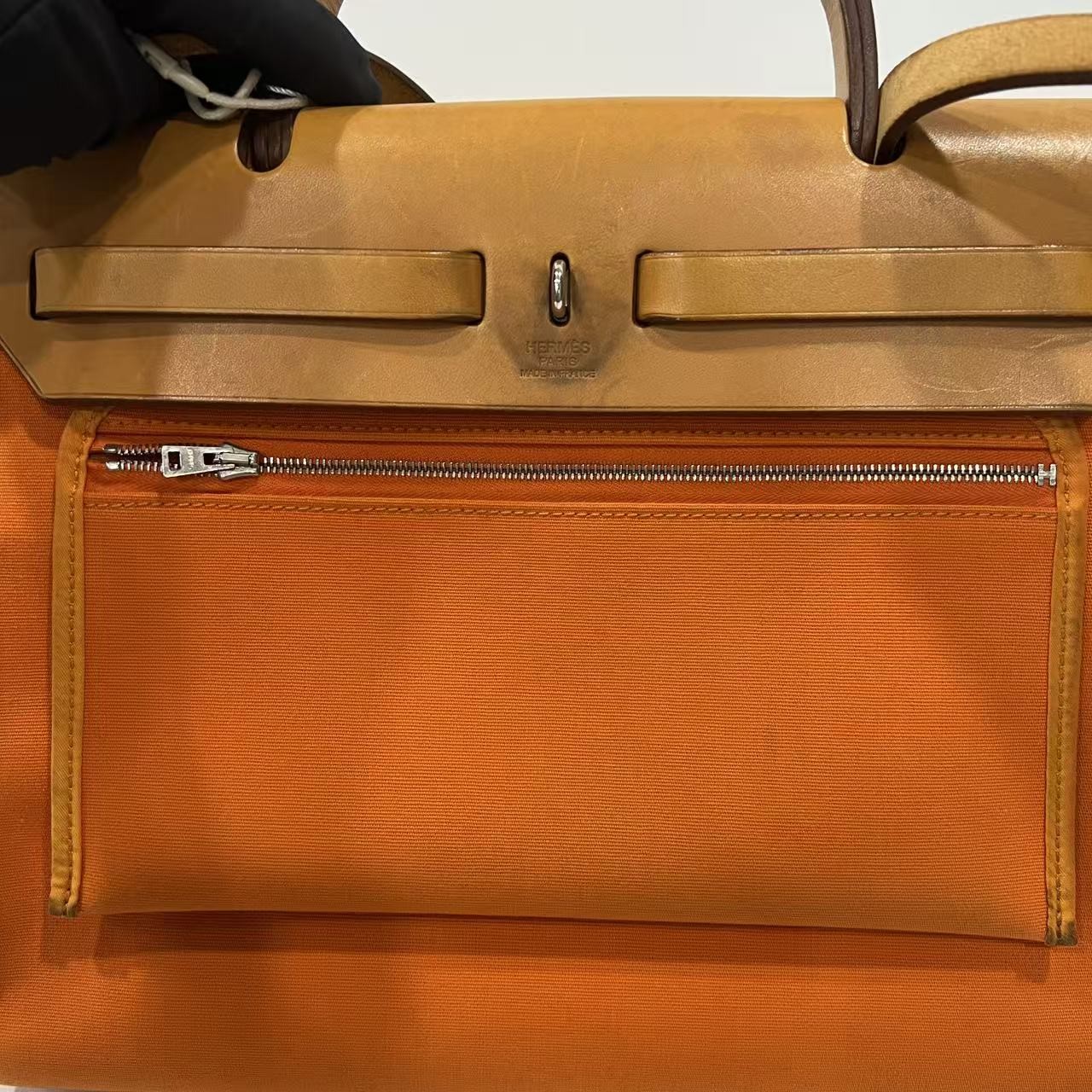Hermes Herbag Zip Top DX360@pre-verified by eBay 26.06.18