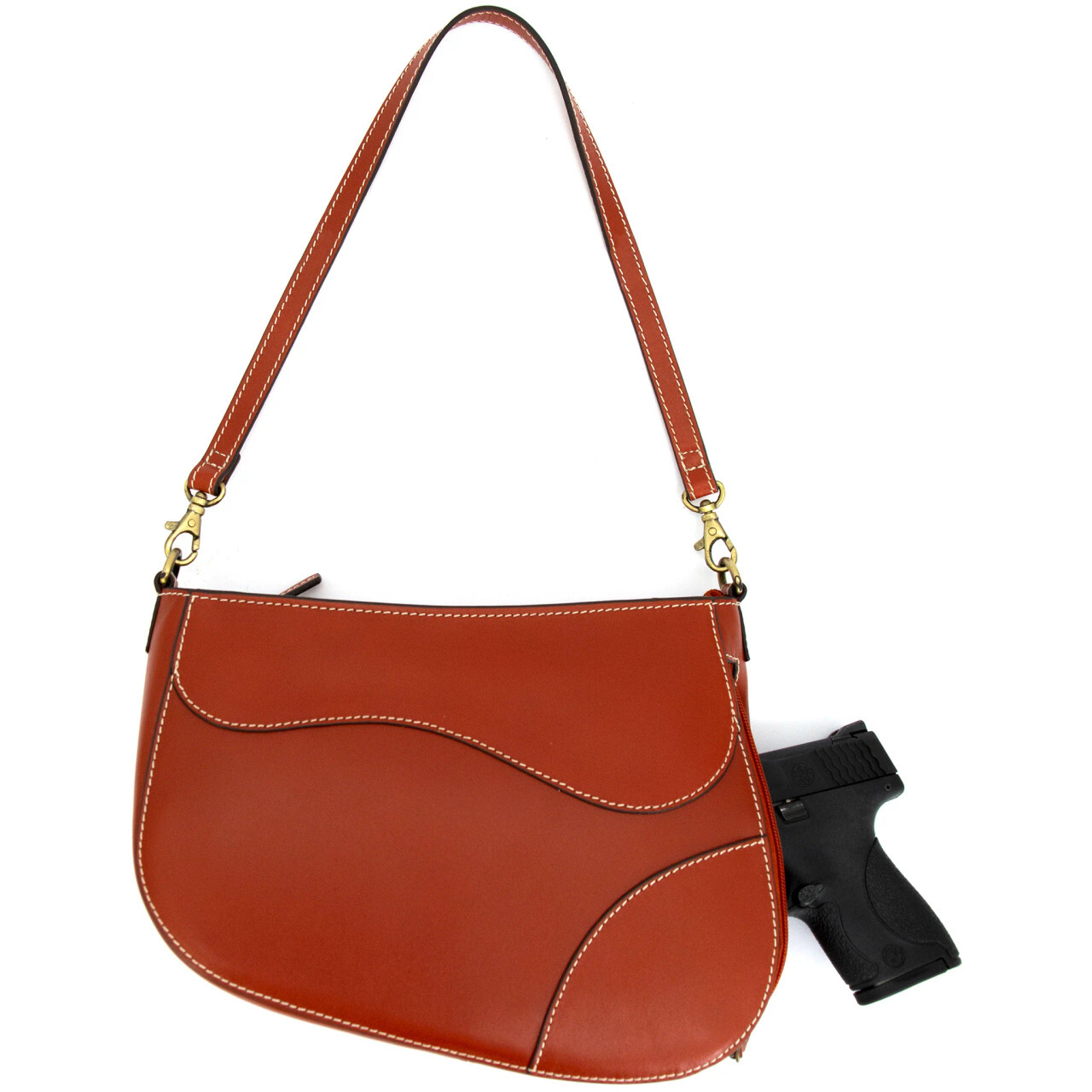Blue Saddle CCW handbag