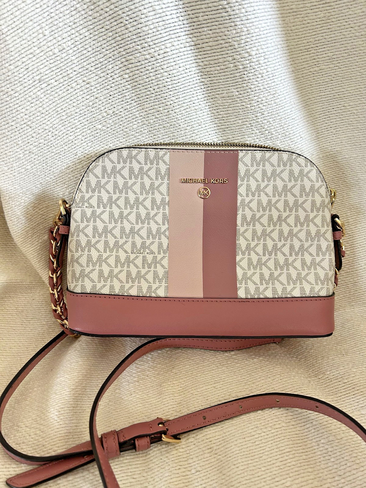Michael Kors Jet Set Charm Large Dome Crossbody Dahlia Multi One Size 32S2GT9C7U