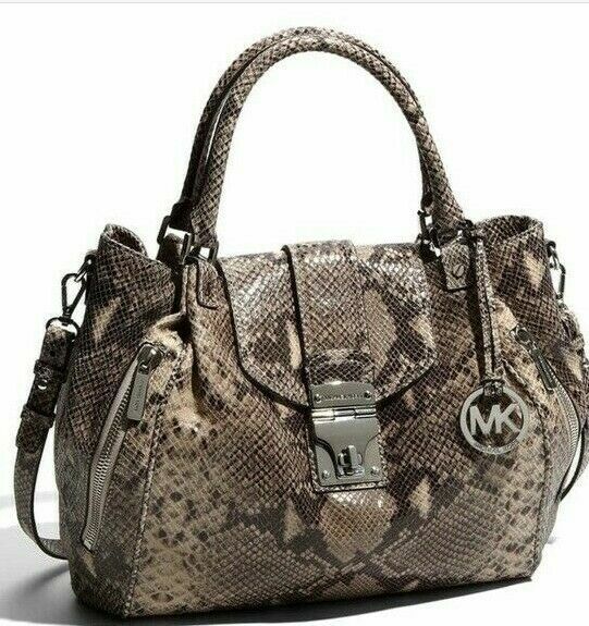Michael Kors – MK Jenna Large Tote – Dark Sand