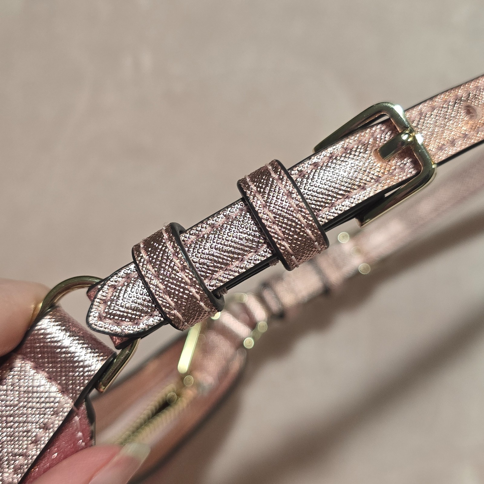 Kate Spade Glitter Glimmer Shoulder Bag Pink
