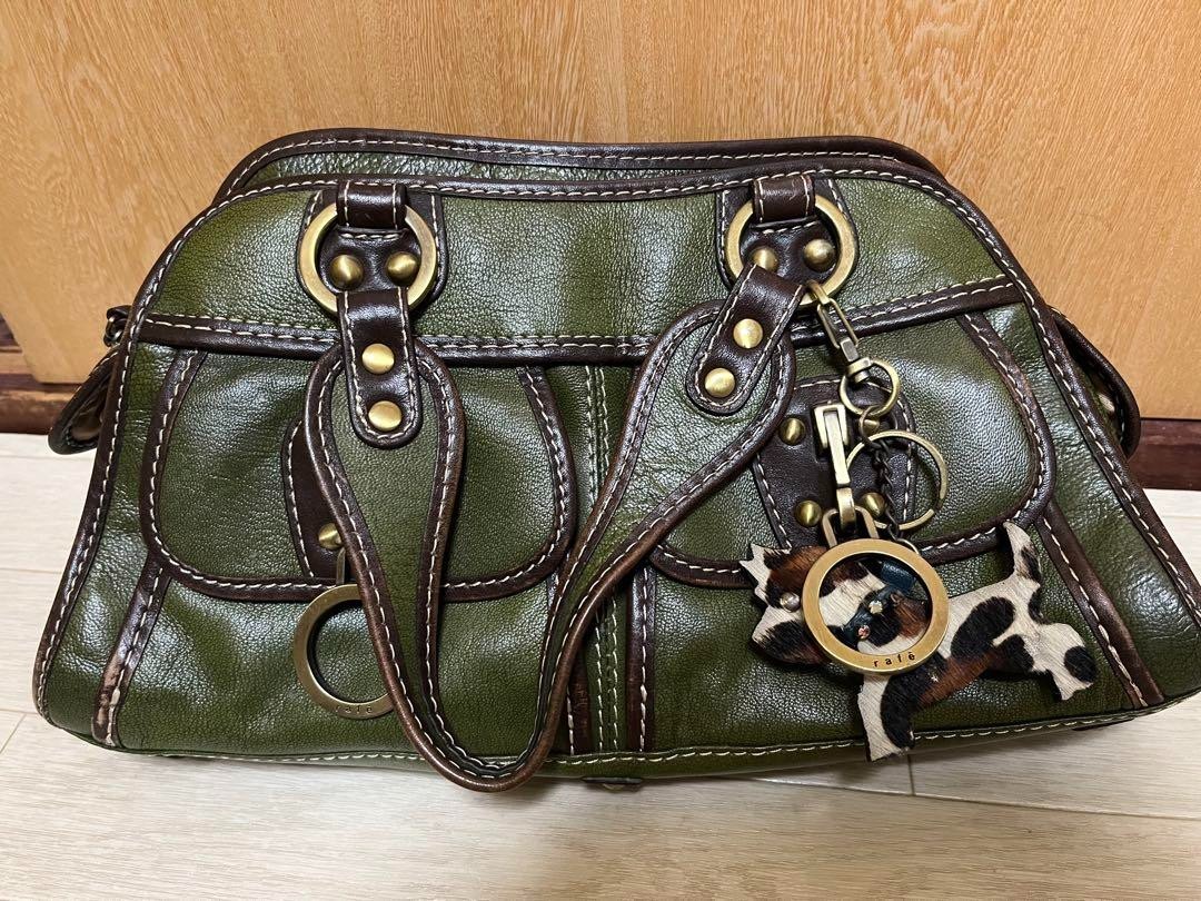RAFE New York Handbag Shoulder Bag Purse in Green NWOT