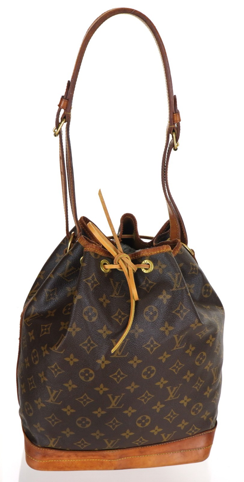 Authentic LOUIS VUITTON LV Monogram Leather Noe GM Shoulder Bag France
