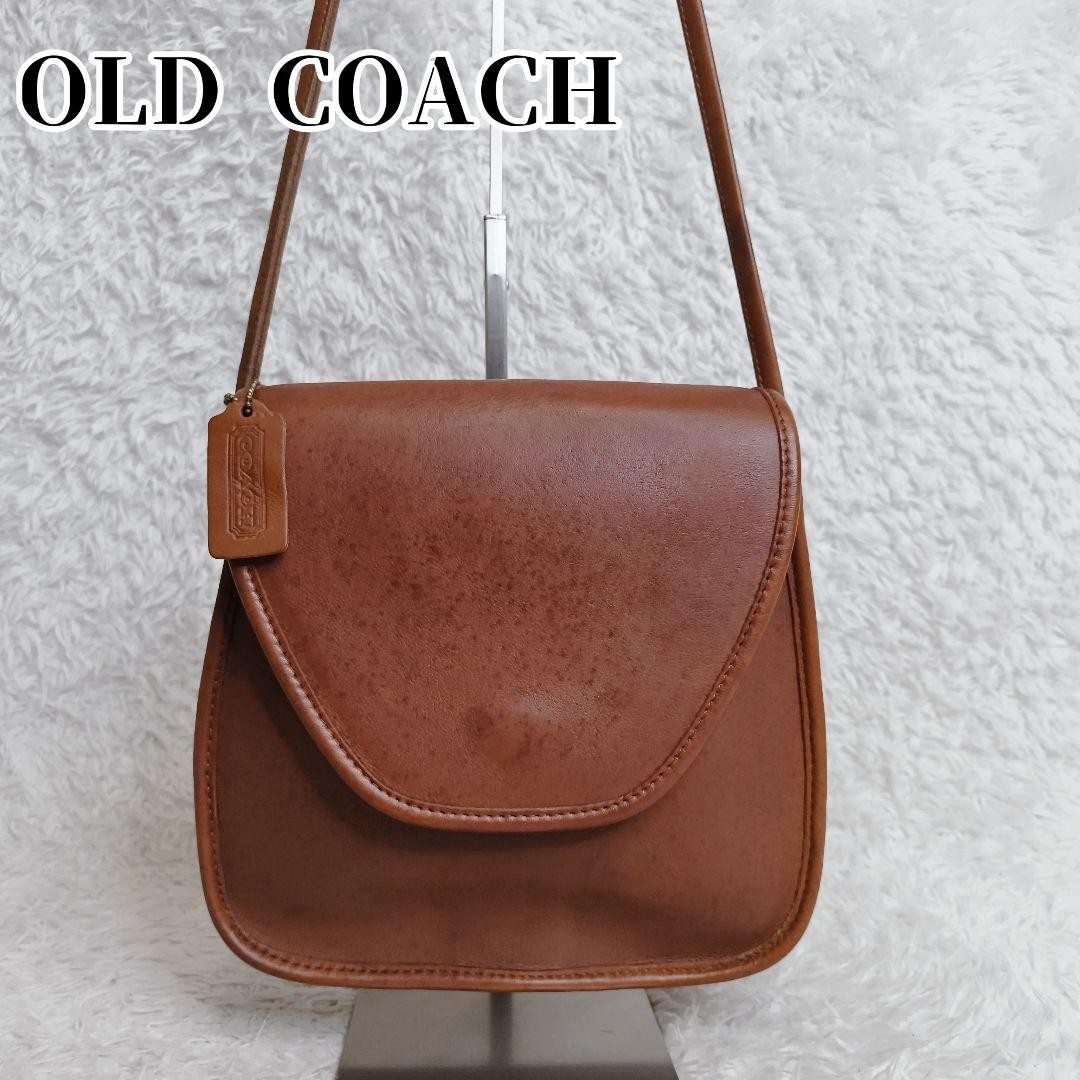 Rare Old Coach Vintage Shoulder Bag Made in USA Leather