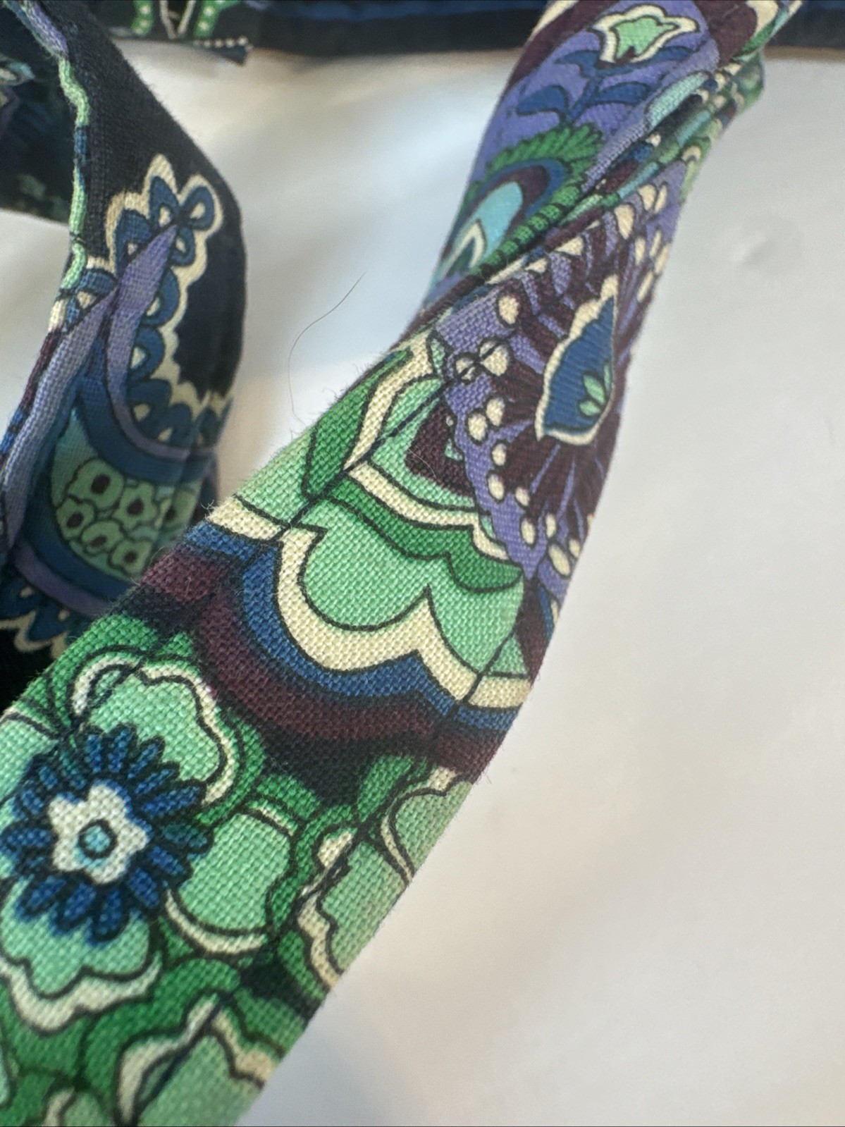 Vera Bradley Blue Rhapsody Retired Tote Bag Inner Pockets with Matching Wallet