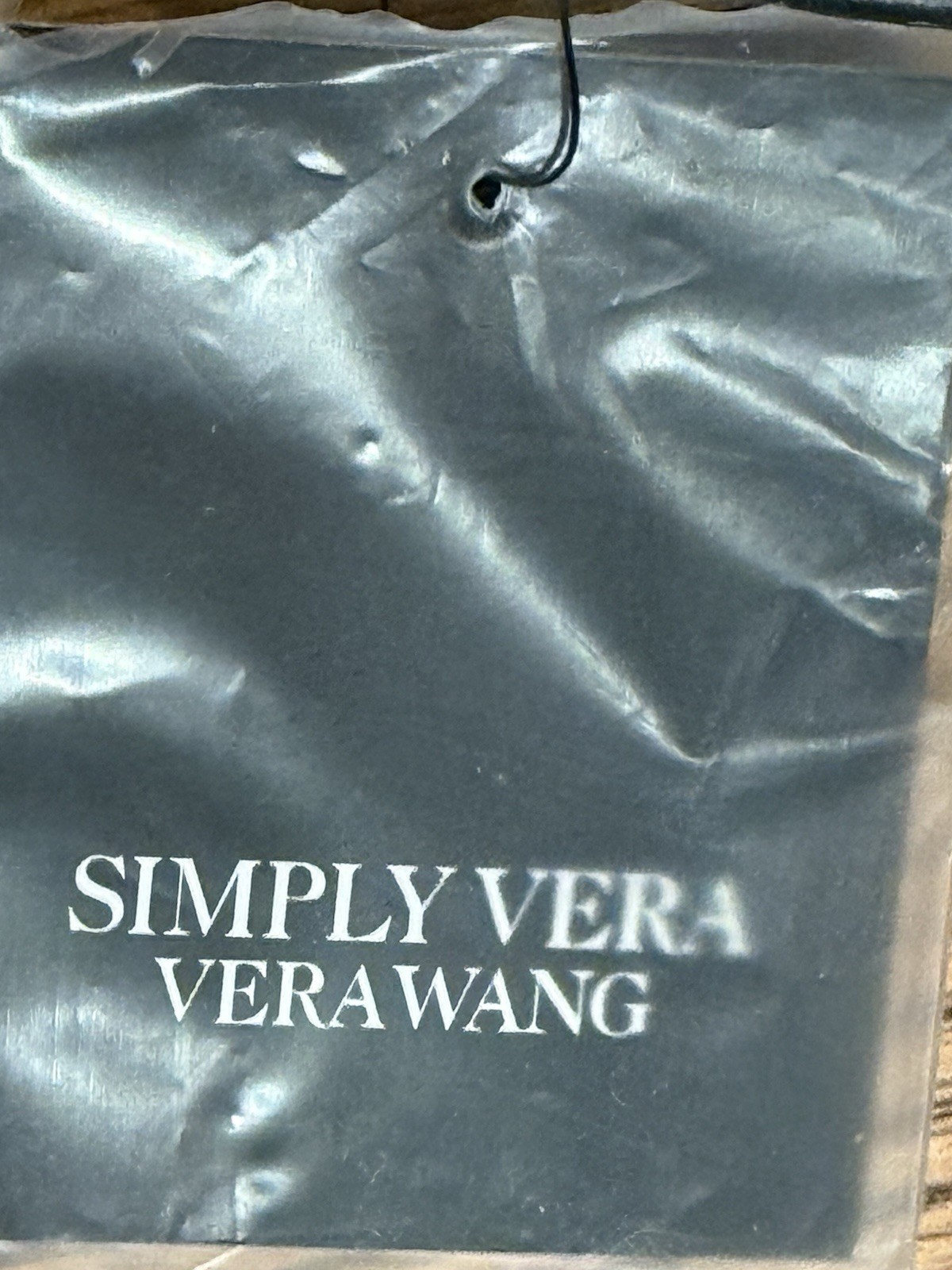 Simply Vera (Vera Wang) shoulder black/blue floral bag purse NWT
