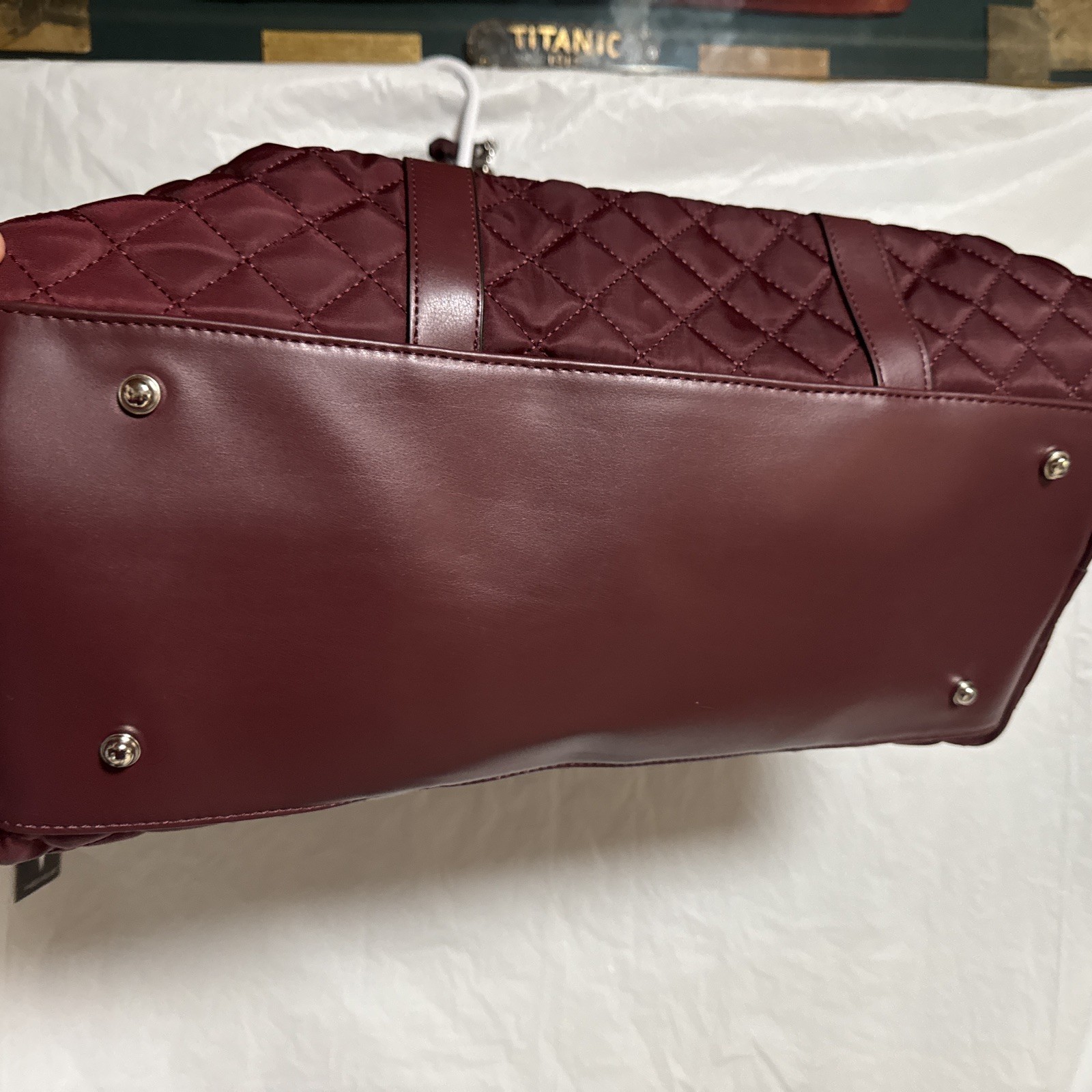 Vanessa Williams Quilted Duffel Bag – New with Tags.