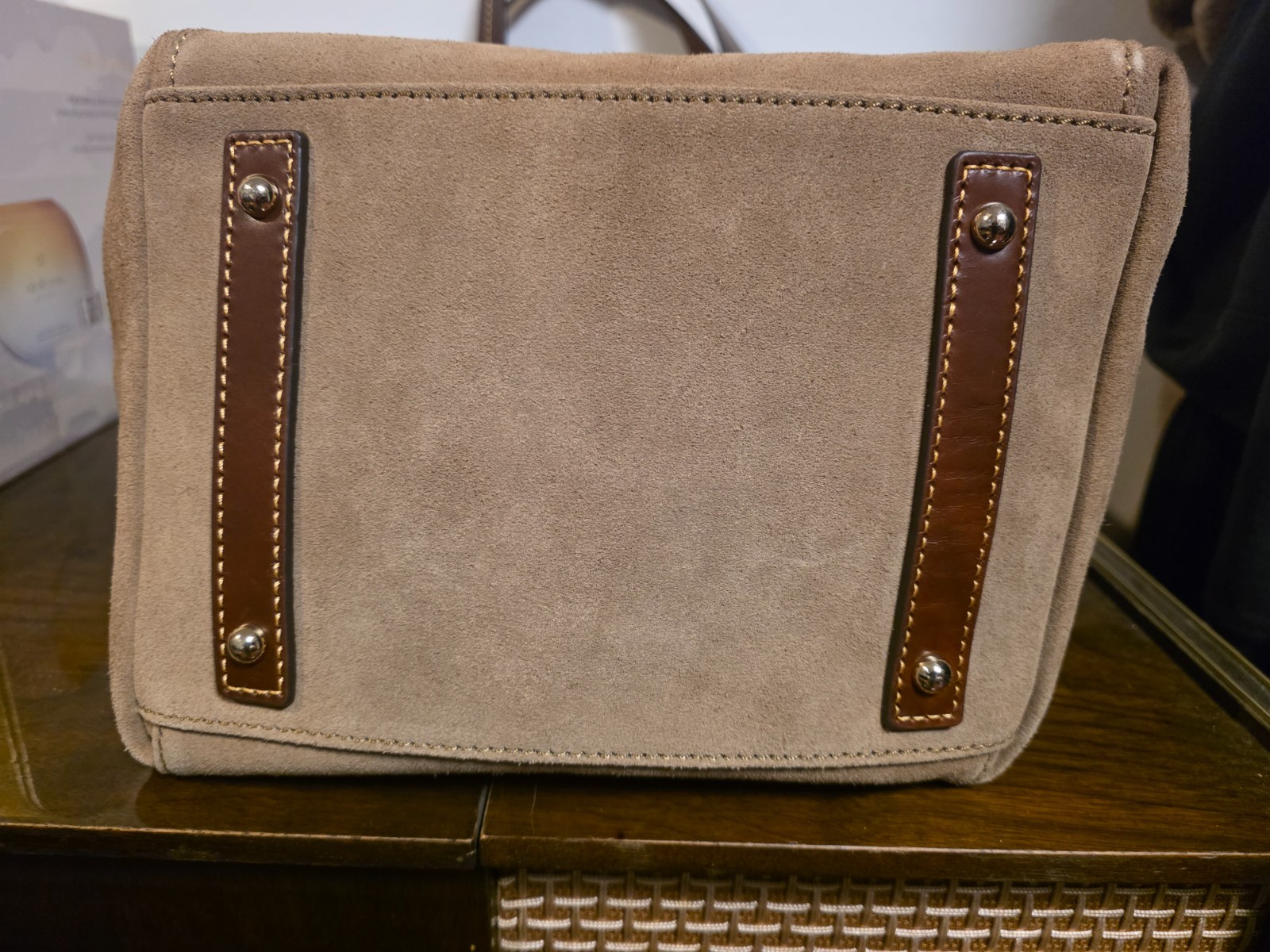 Dooney & Bourke’s Derby Suede East West Shopper