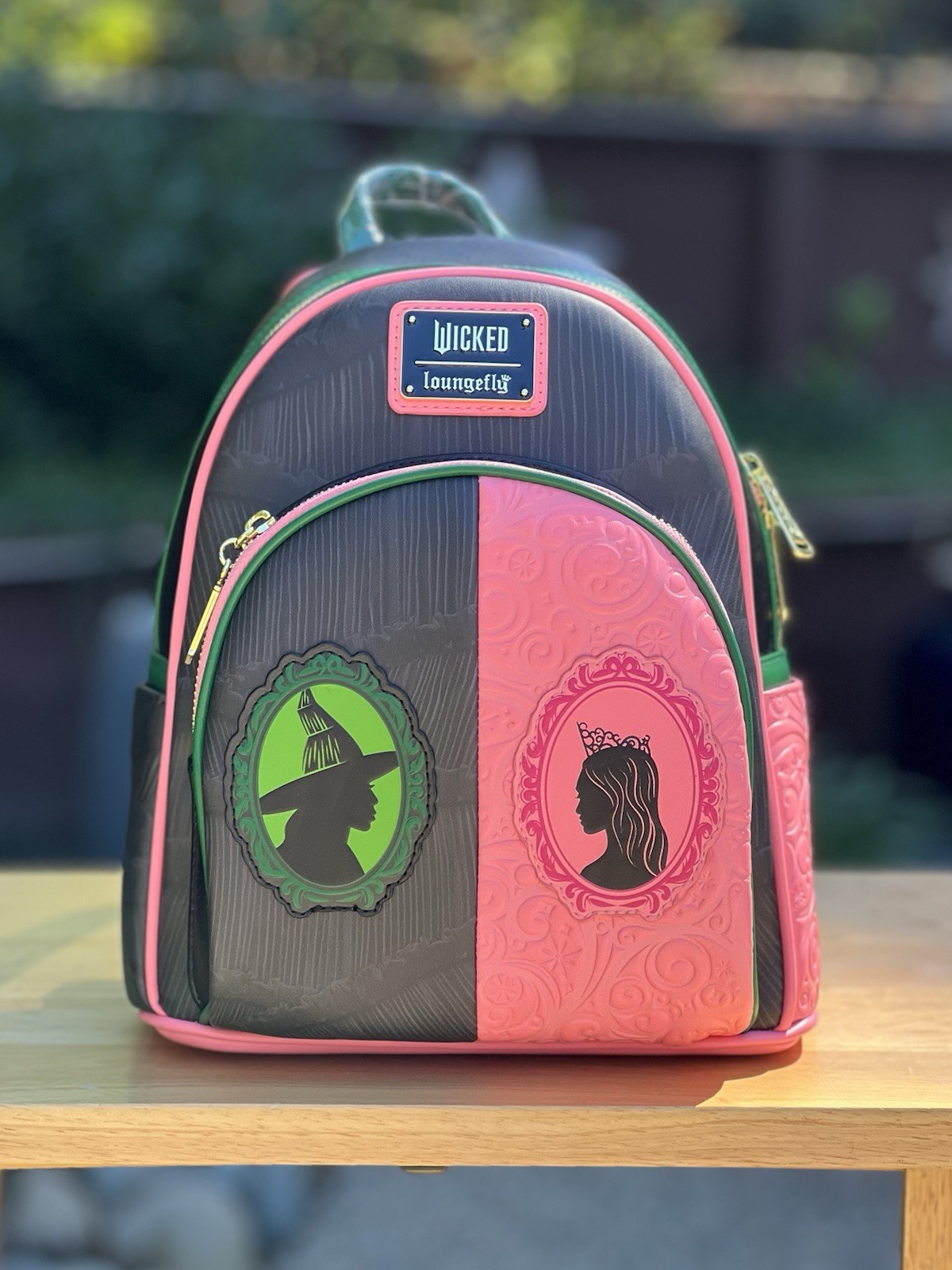 Loungefly Universal Wicked Glinda and Elphaba Mini Backpack Exclusive NWT LE NEW