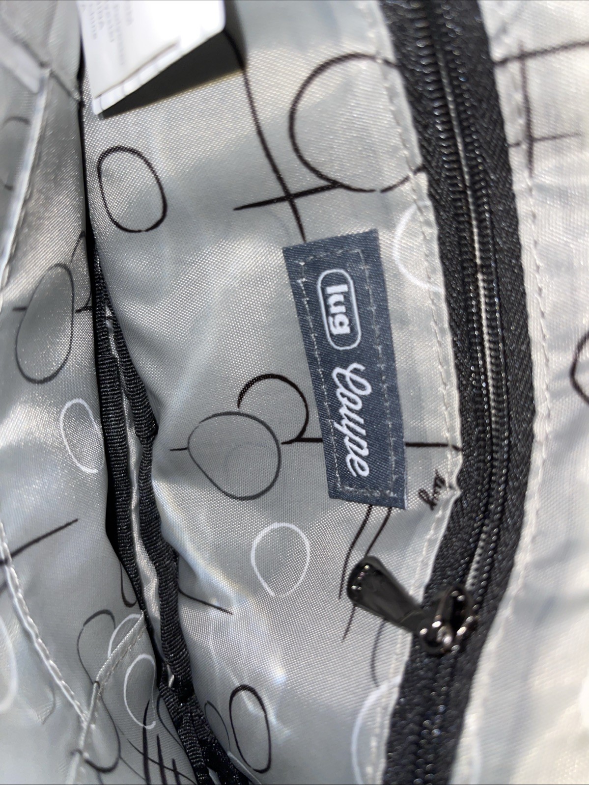 NWT Lug Super Coupe Convertible Crossbody Bag Black