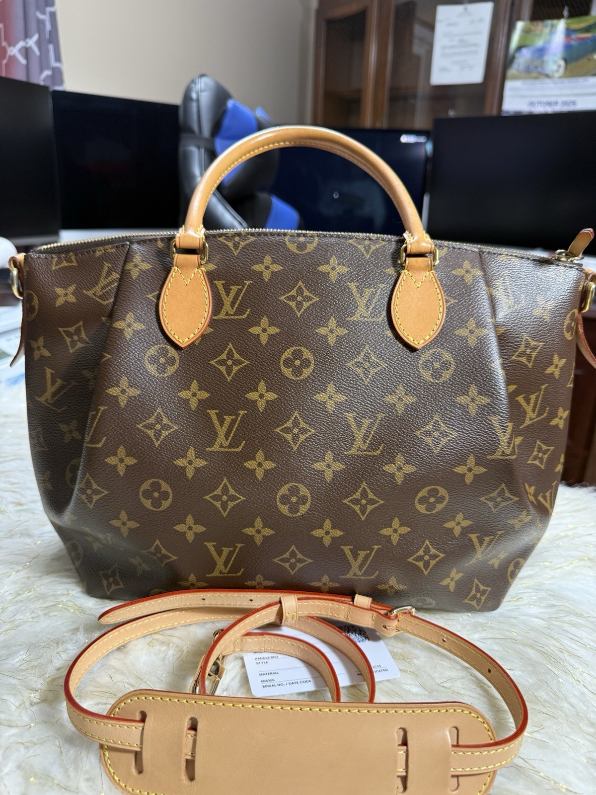 Louis Vuitton Turenne Monogram 2 Way Hand bag