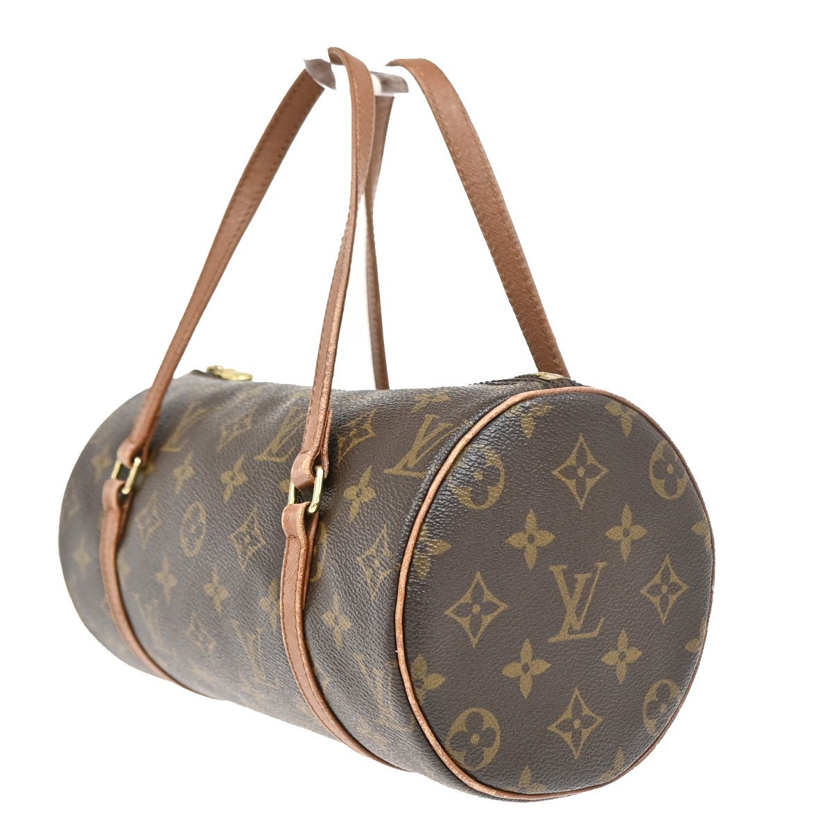 LOUIS VUITTON PAPILLON 26 Hand Bag Monogram Leather Brown France M51366 72YJ309