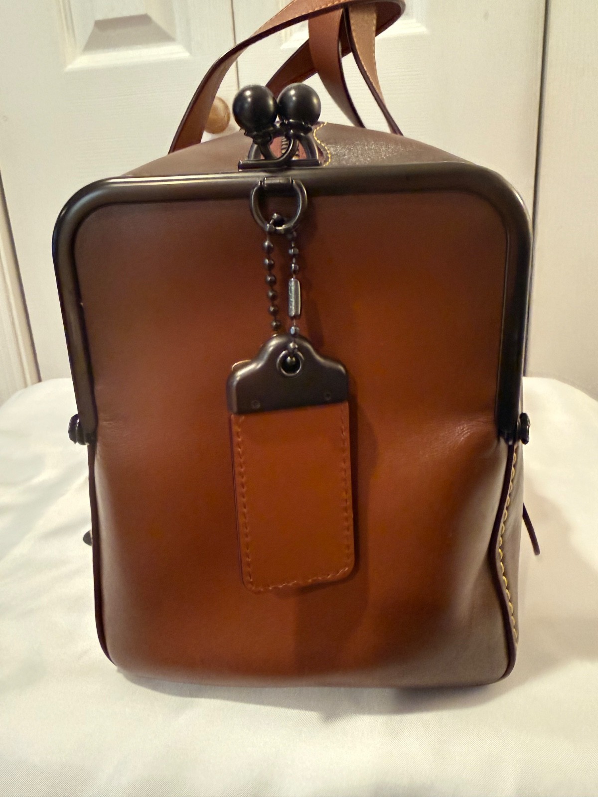 Coach The Mailbox Bag 35 Color: Saddle