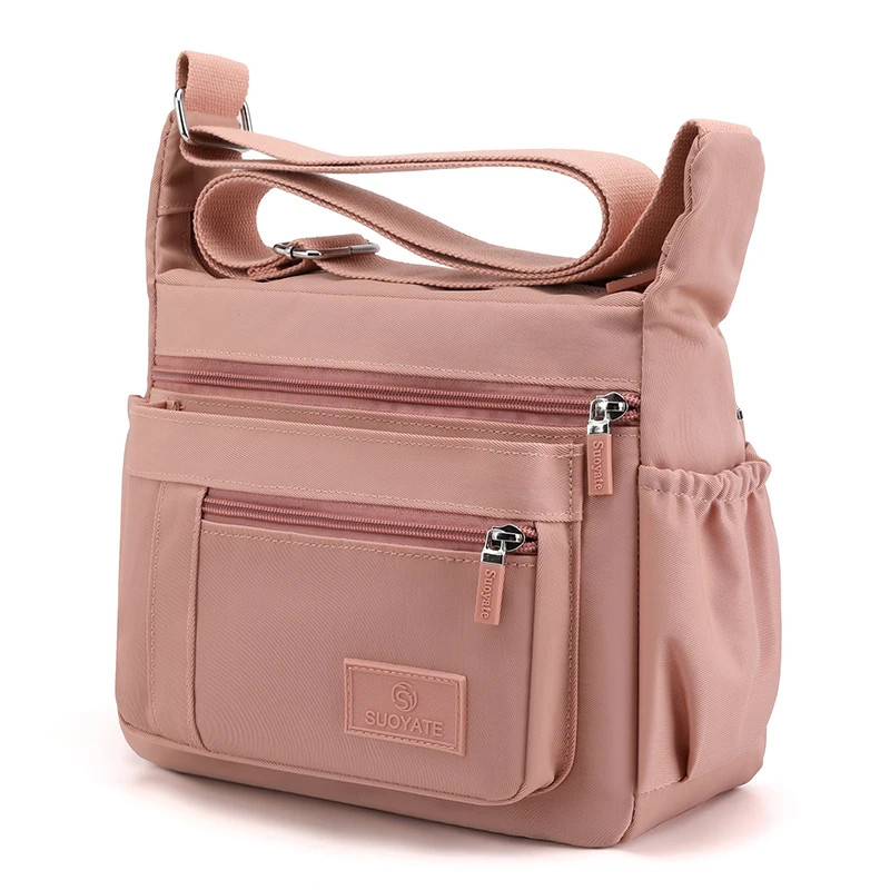 Fashion Shoulder Crossbody Bag for Women Messenger Bags Waterproof Nylon Ladies