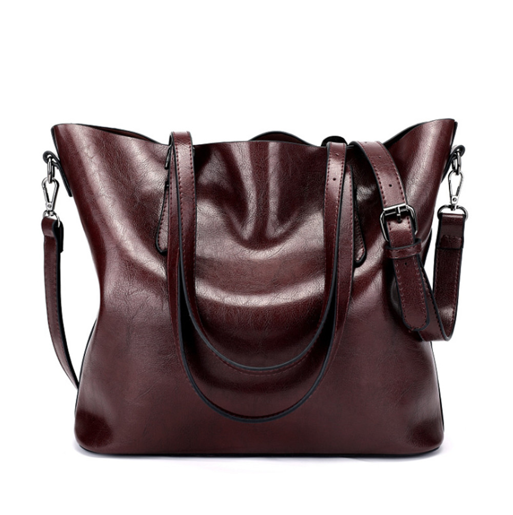 Womens Faux Leather Handbags Shoulder Purse Messenger Satchel Crossbody Tote Bag