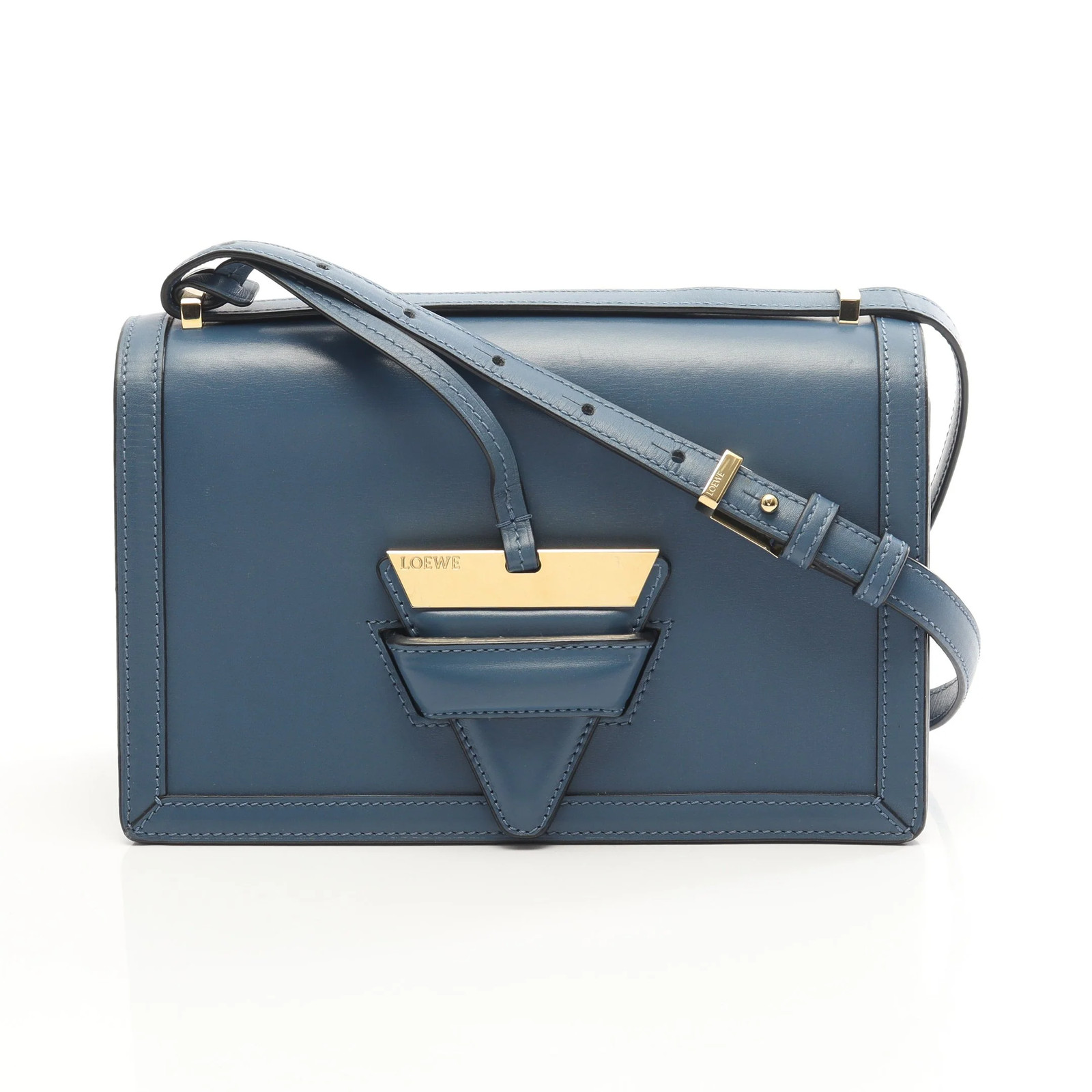 Loewe Shoulder Bag Blue Leather #RCB2328