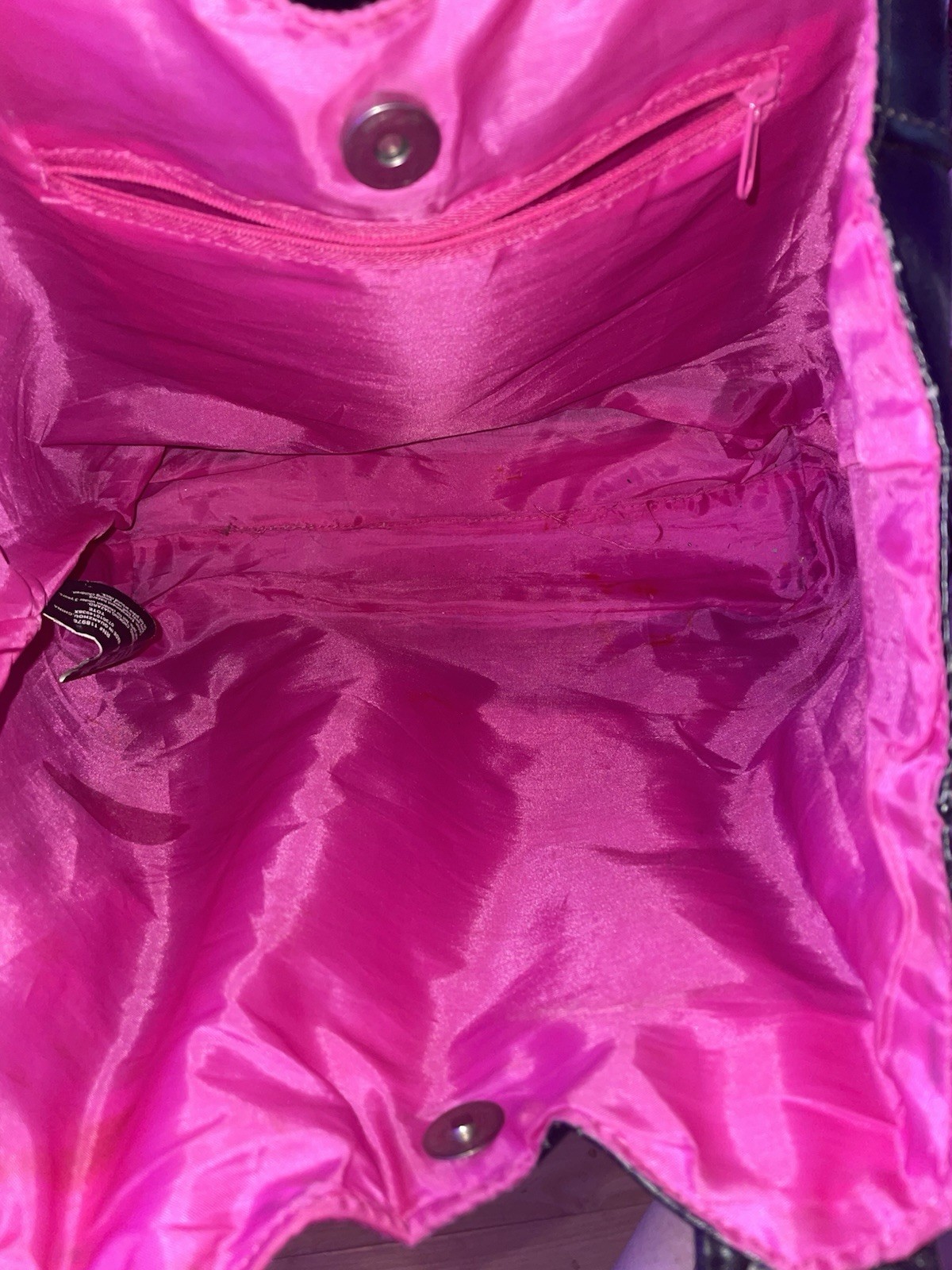 Monster High Original Tote Bag Purse Skullette Pink Lace 2010 Mattel Gothic Y2K