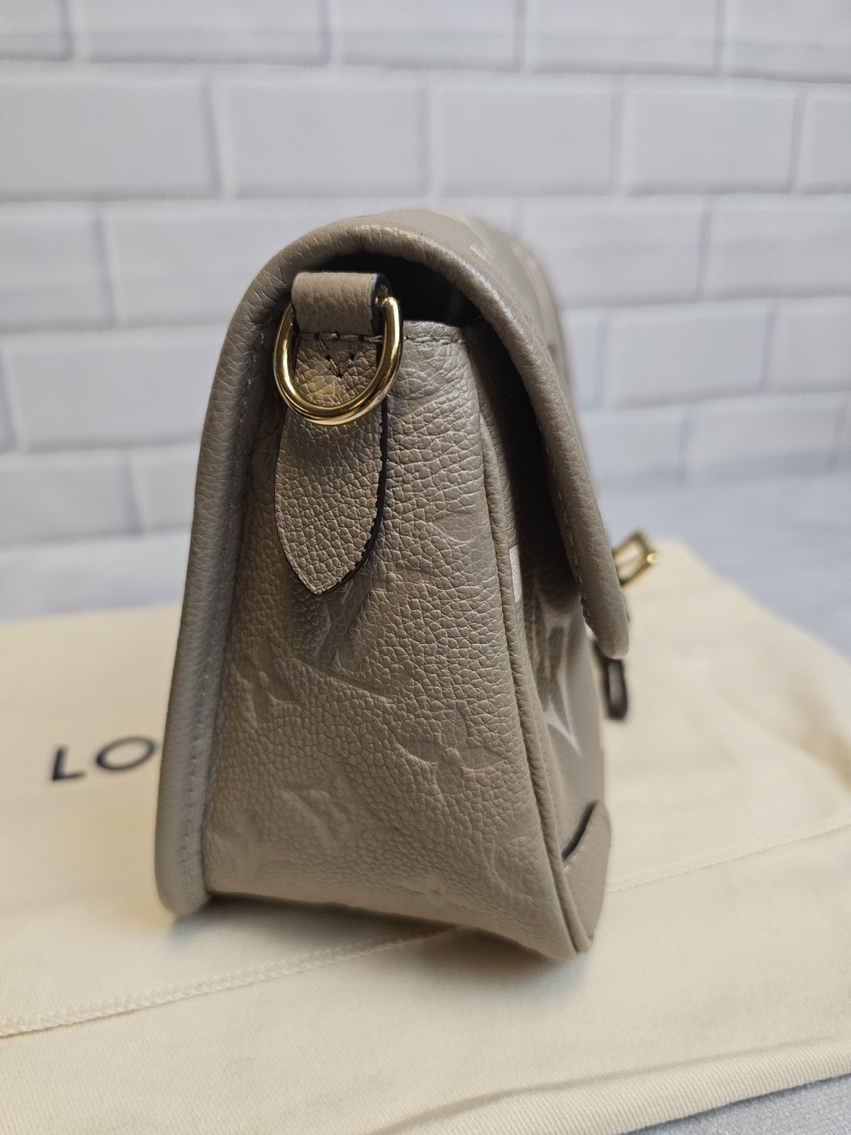 Louis Vuitton Monogram Empreinte Bicolor Turtledove Diane Set
