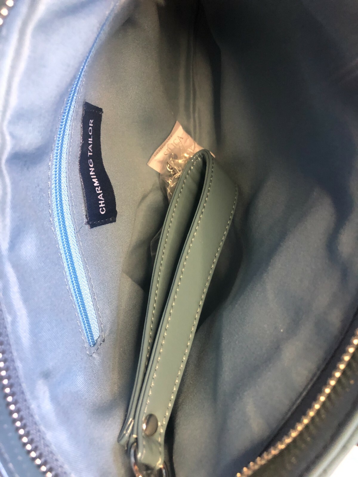 Charming Tailor blue and black Purse Bag Crossbody lot of 2
