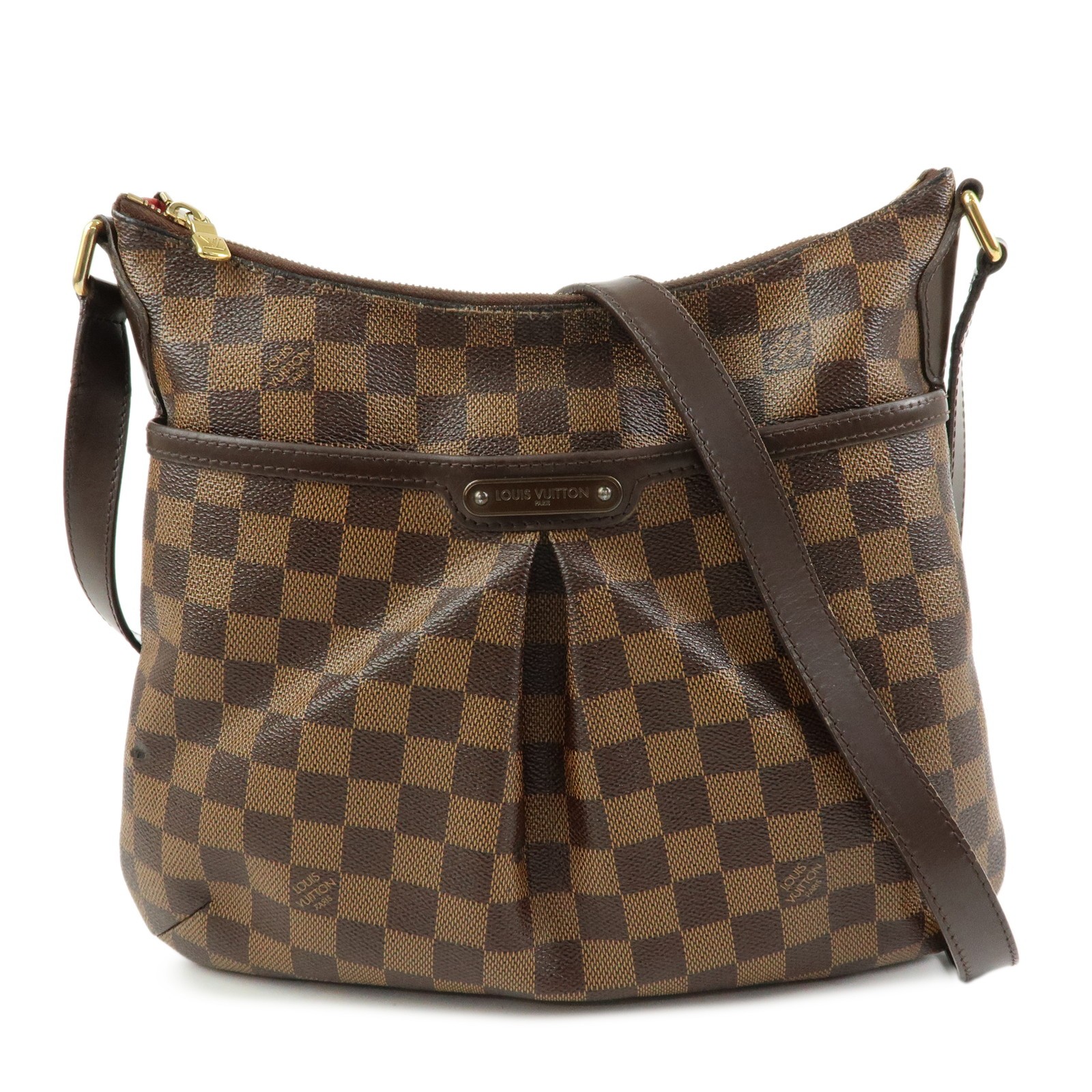 Louis Vuitton Damier Bloomsbury PM Shoulder Bag Brown N42251 Authentic Used F/S
