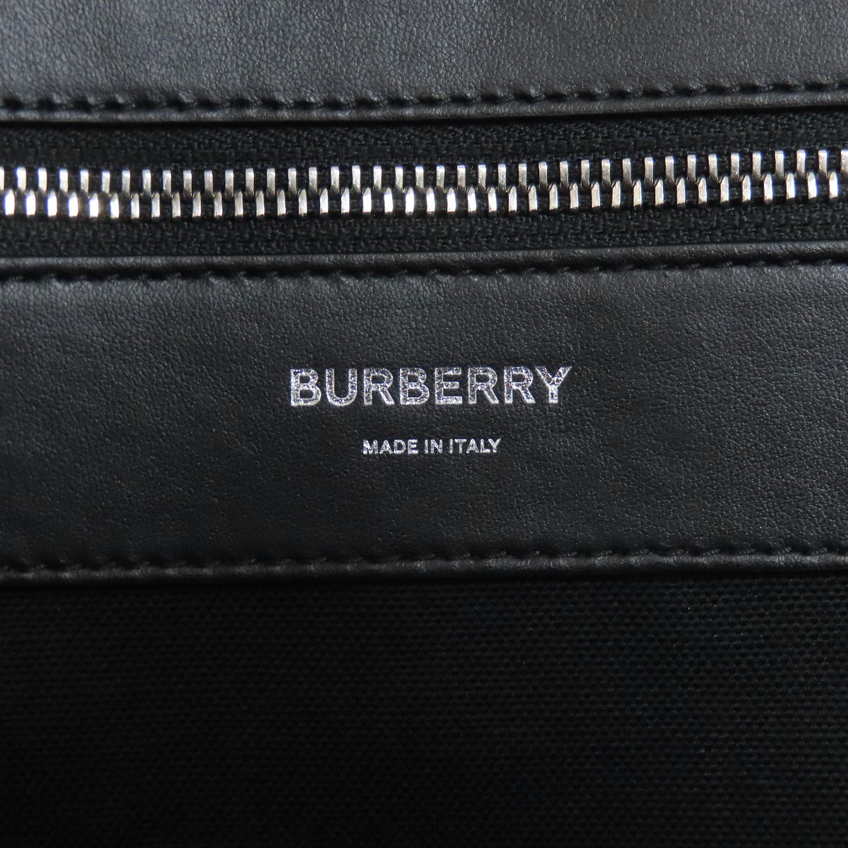 BURBERRY logo Backpack Â· Daypack Calf Ladies [Used]