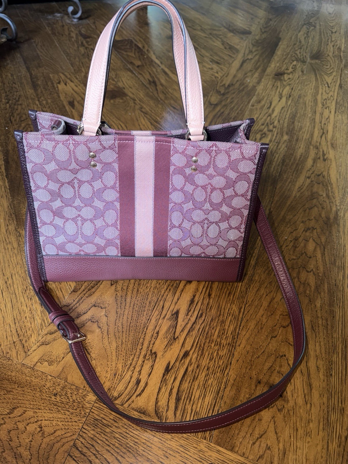 COACH Dempsey 22 Tote Bag Crossbody Bag Women’s 8.6×4.3×7.8 in