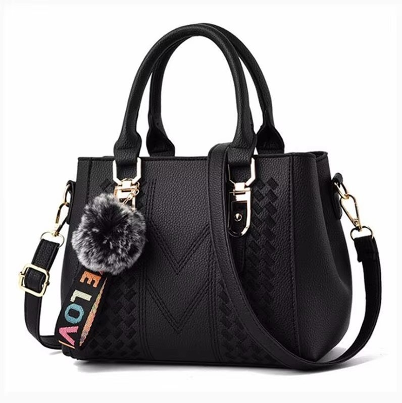 Women Embroidery Messenger Bags PU Leather Handbag Bags for Girls Hand bag Gift