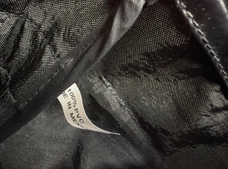ESPRIT VINTAGE Messenger Crossbody Bag – Black Used 100% PVC