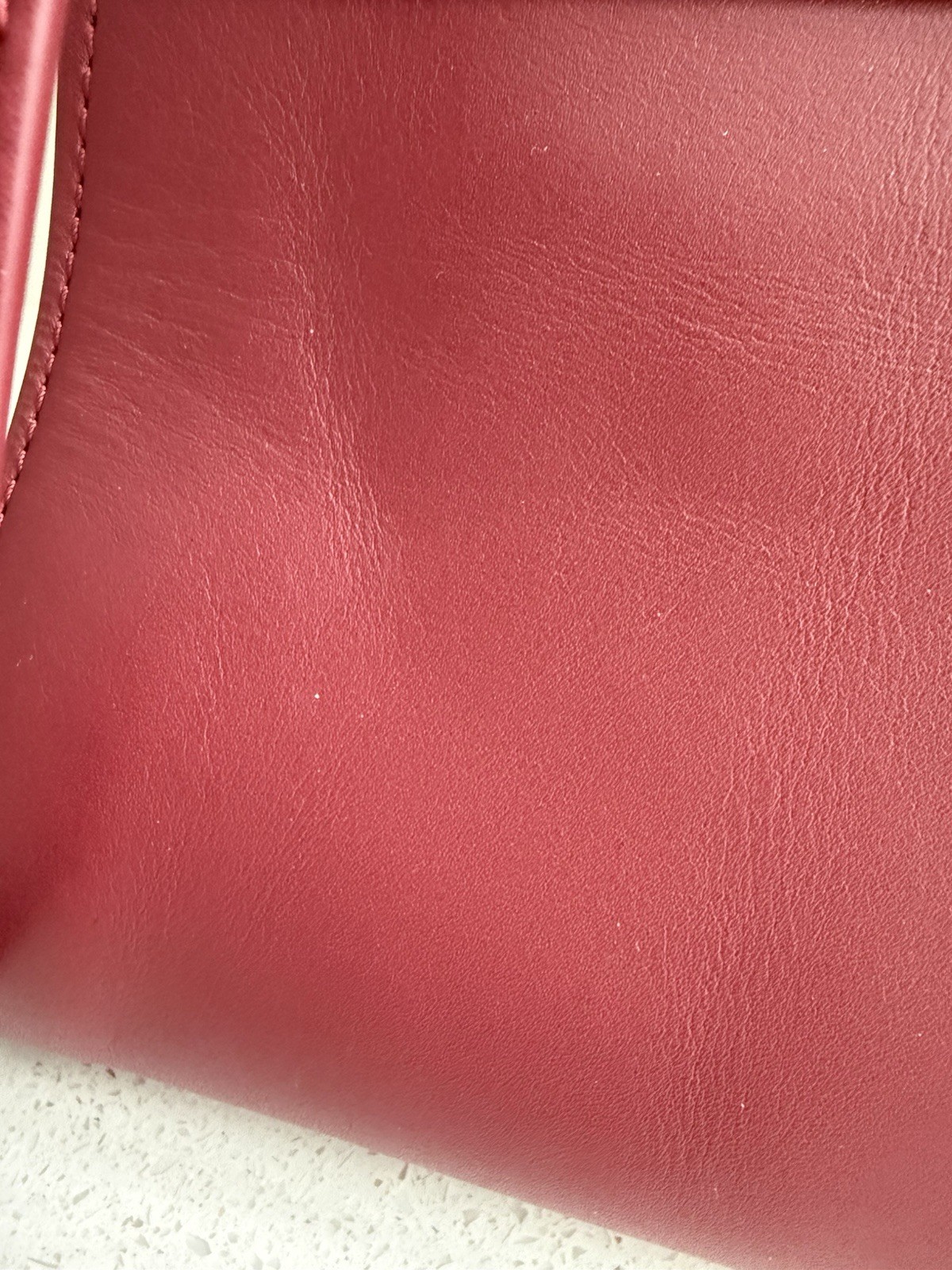 VERONICA BEARD DASH Tote/Shoulder Bag Oxblood Red