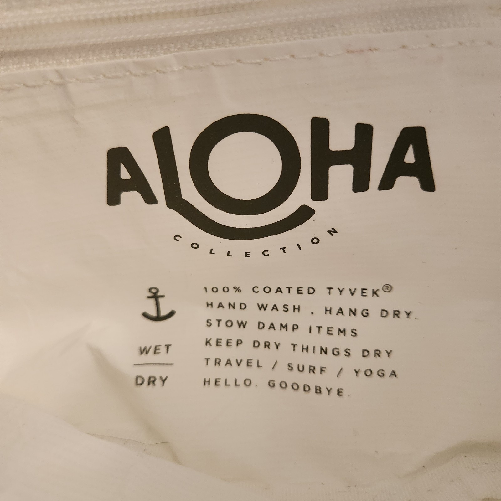 ALOHA COLLECTION Mini Hip Bag Pack Snow Leopard White