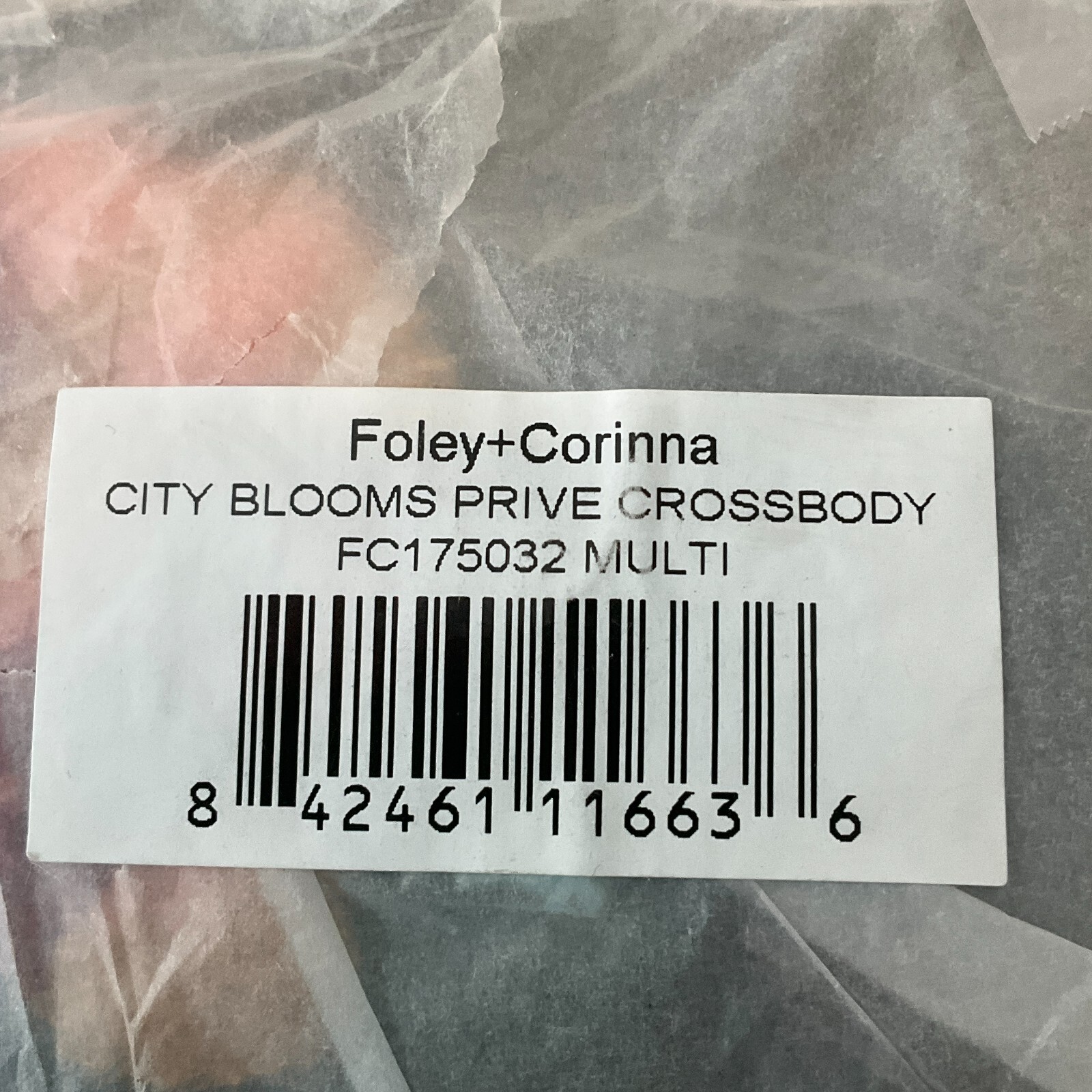 Foley And Corinna City Blooms Prive Crossbody Wallet Womens One Size Multicolor
