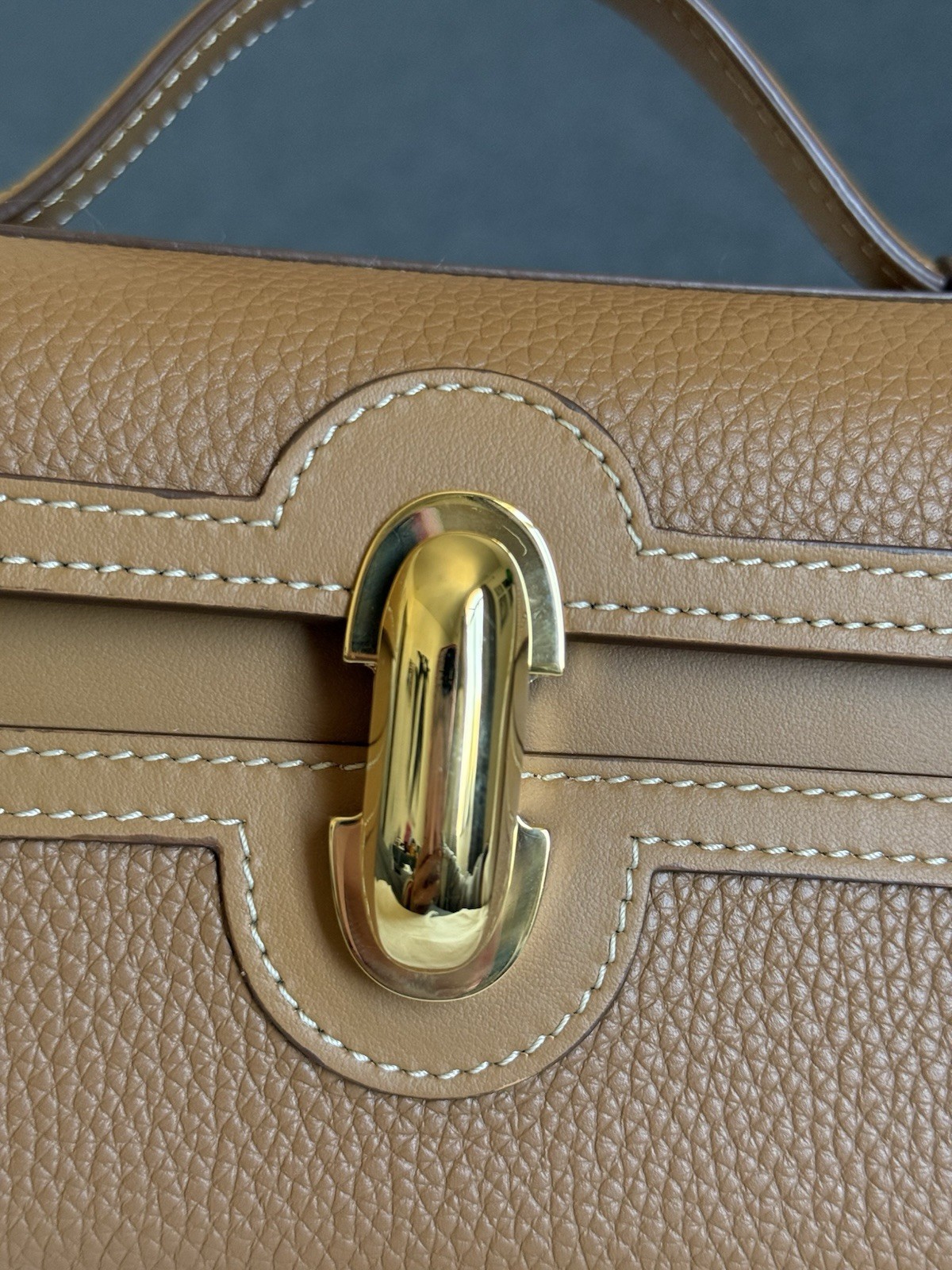 Savette Slim Symmetry Pochette In Saddle Mixed Leathers Limited Edition 2023