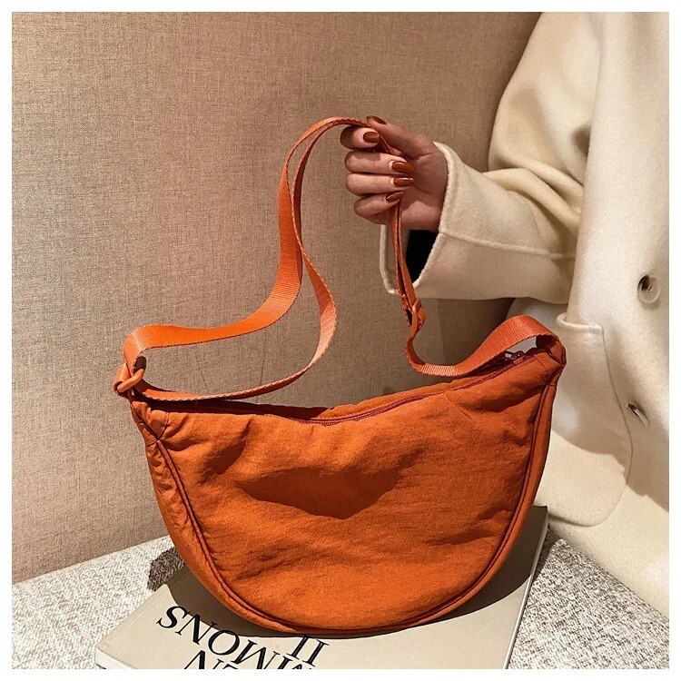 Travel Crossbody Bag Sling Dumpling Bag Small Shoulder Bag Purse Casual Handbag