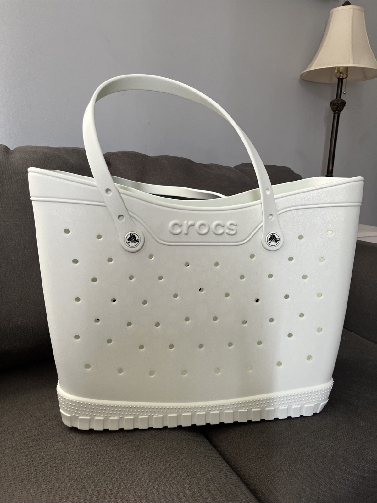 Crocs Classic LARGE Women’s Tote Bag BIG Dreamscape Blue New With Tags