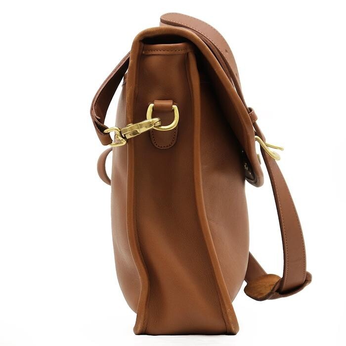 COACH Metropolitan Briefcase Brown Calf Leather 2 Way Bag 5265 Authentica