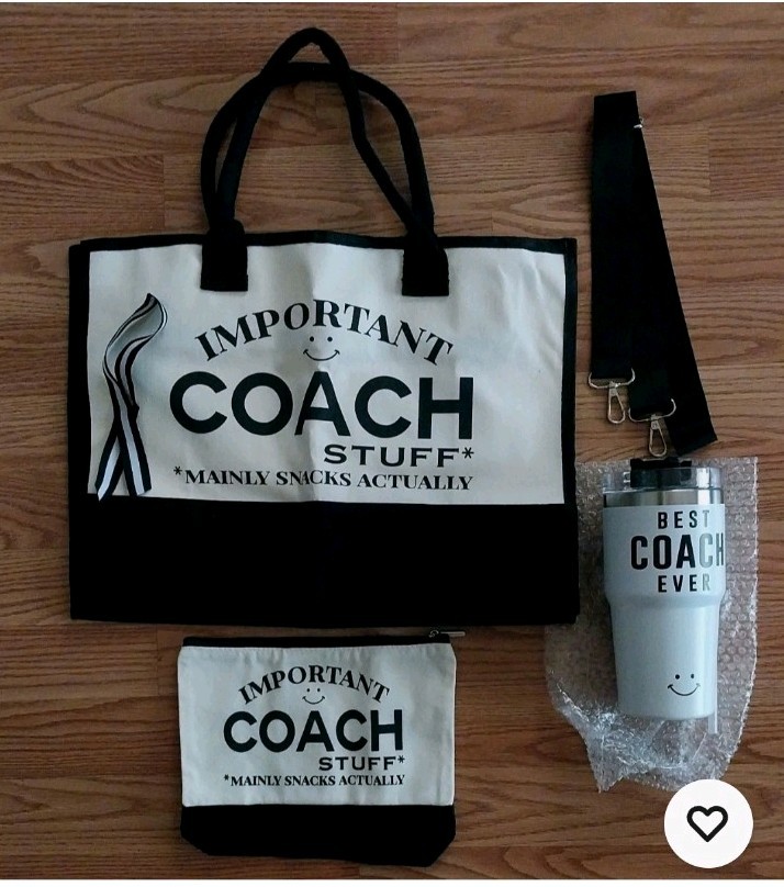 Tote Bag , 20oz Stainless Steel Cup & Travel Bag With Extra Strap & Ribbon. NEW.