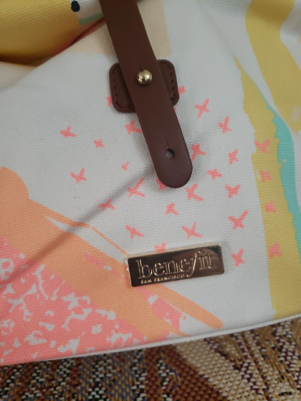 Benefit Cosmetics Lunch Bag New. Please read description.