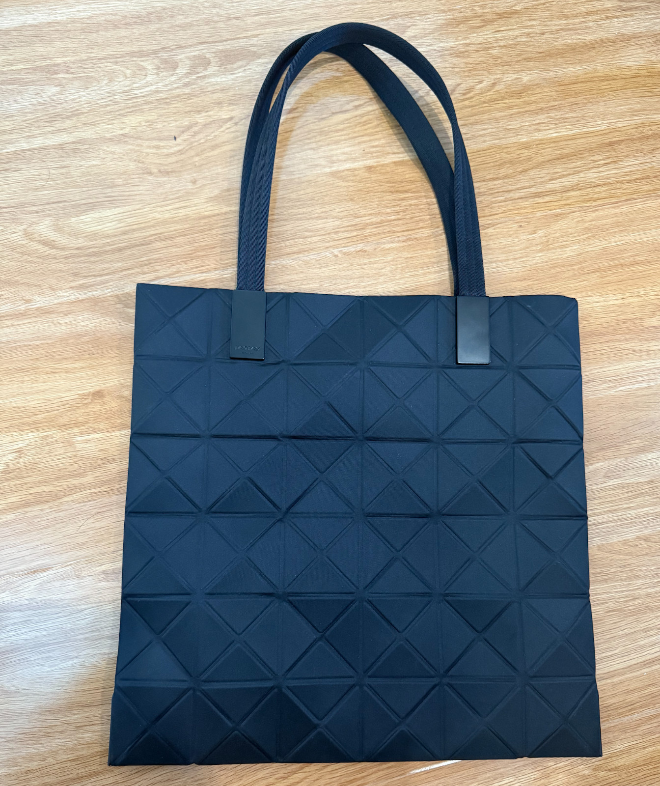 Authentic Issey Miyake BAO BAO Track Tote Bag Black