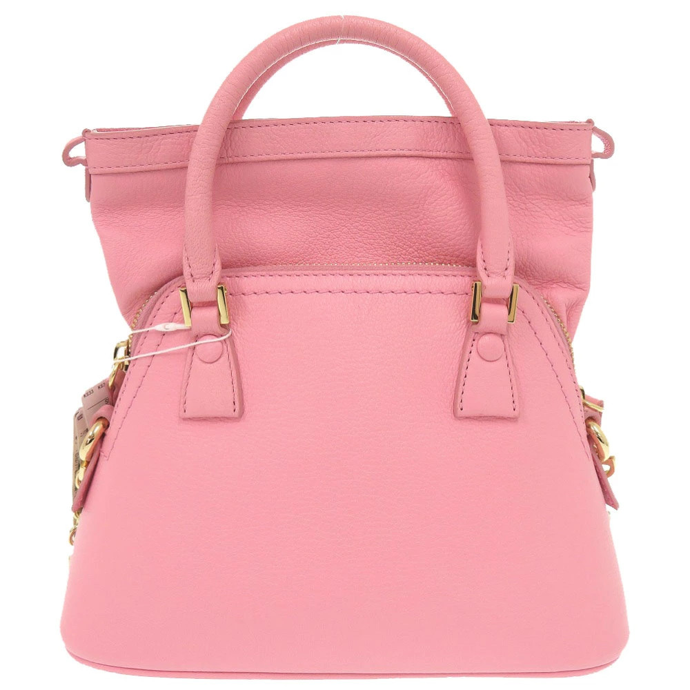 Maison Margiela 2WAY 5AC Classic Micro SB1WG0036 Leather Pink Women’s #LTB649