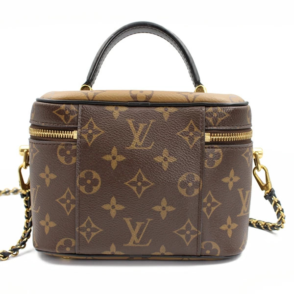Louis Vuitton Vanity NV PM Monogram Reverse Canvas Brown M45165 #466