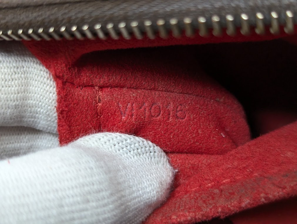LOUIS VUITTON Damier Ebene Knightsbridge Hand Bag N51201 VI1016 Authentic LV