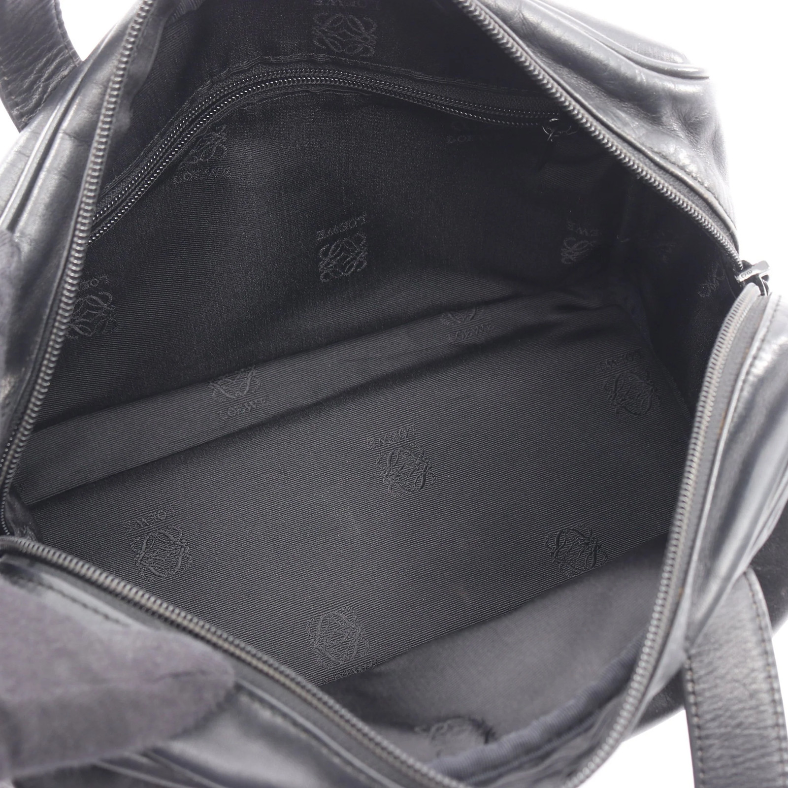 Loewe Handbag Black Leather #RCB1614