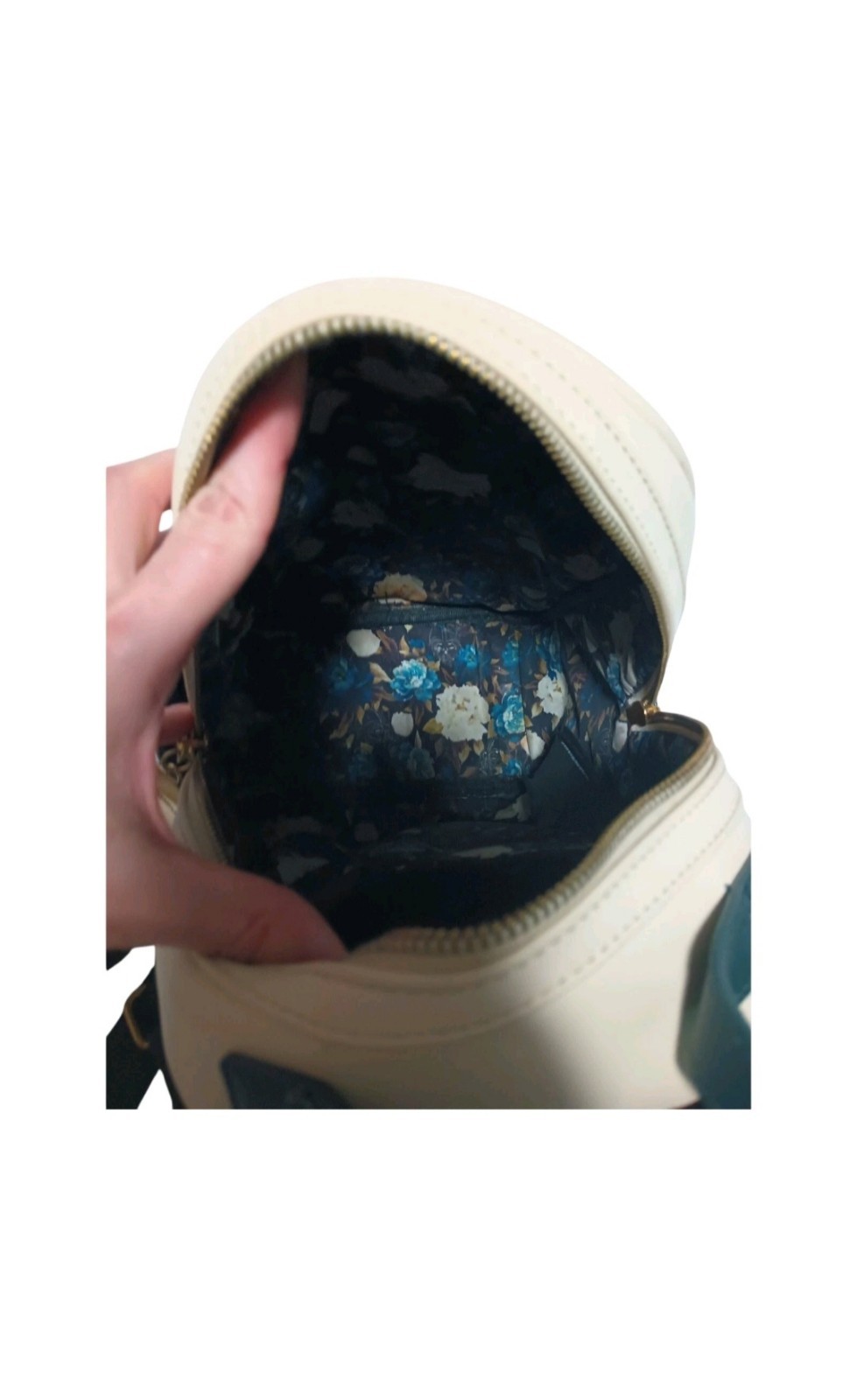 Loungefly Mini Backpack Darth Vader Floral Blue Rare