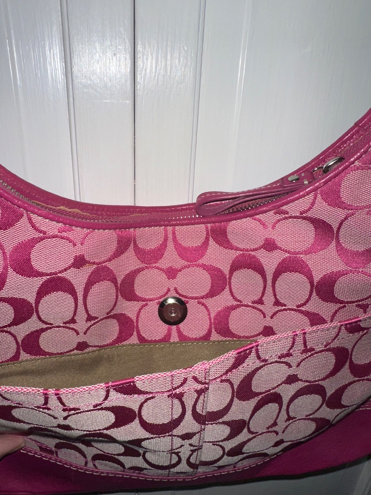 Coach Hampton Clip Hobo Bag
