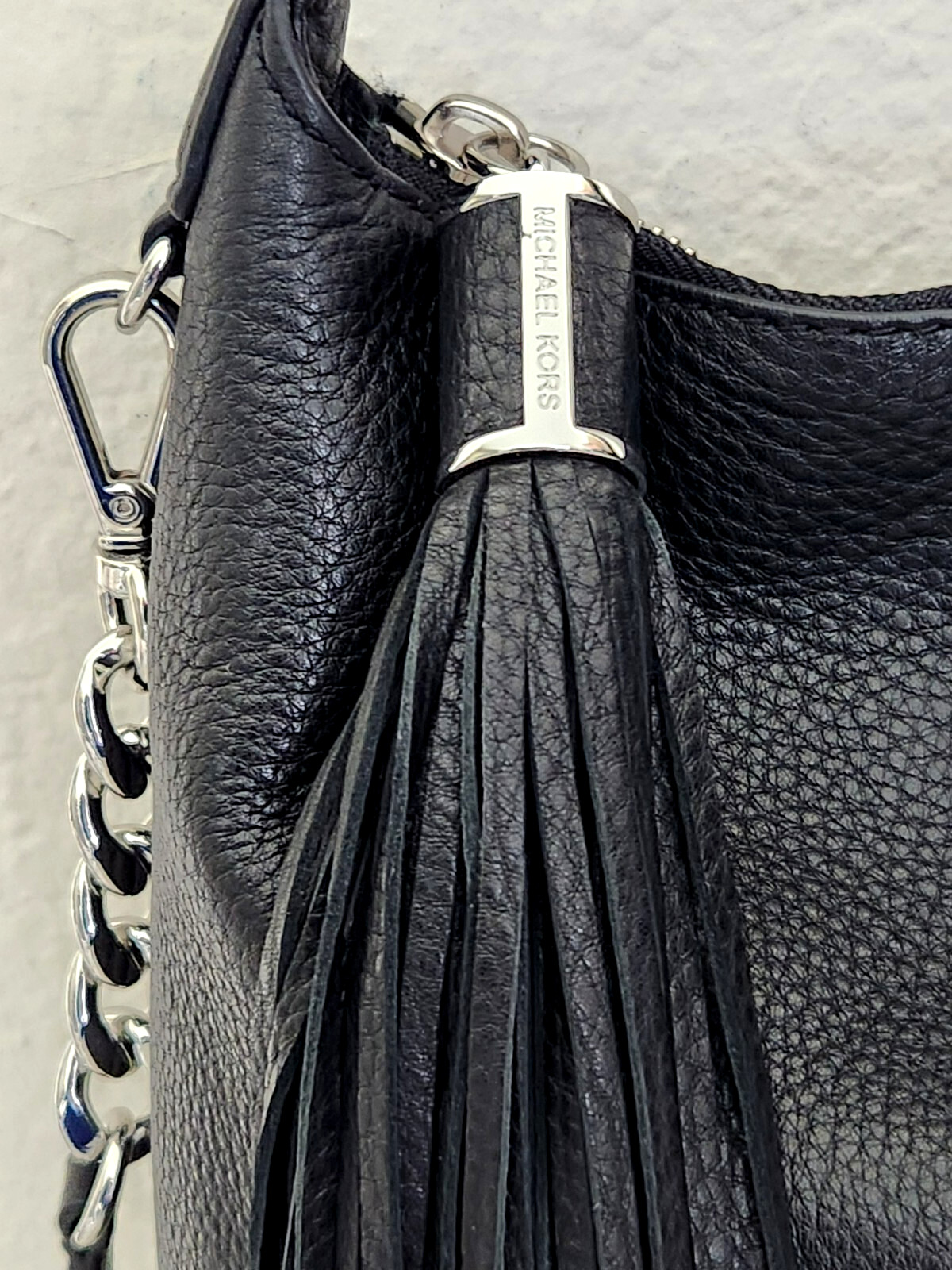 🌞MICHAEL KORS WESTON BLACK LEATHER LARGE TOP ZIP SHOULDER BAG +/OR WALLET🌺NWT!
