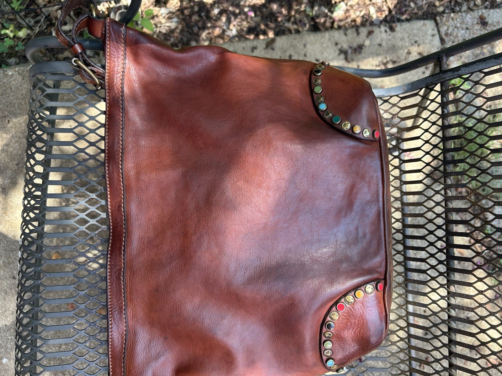 Vintage Studded Campomaggi Handbag