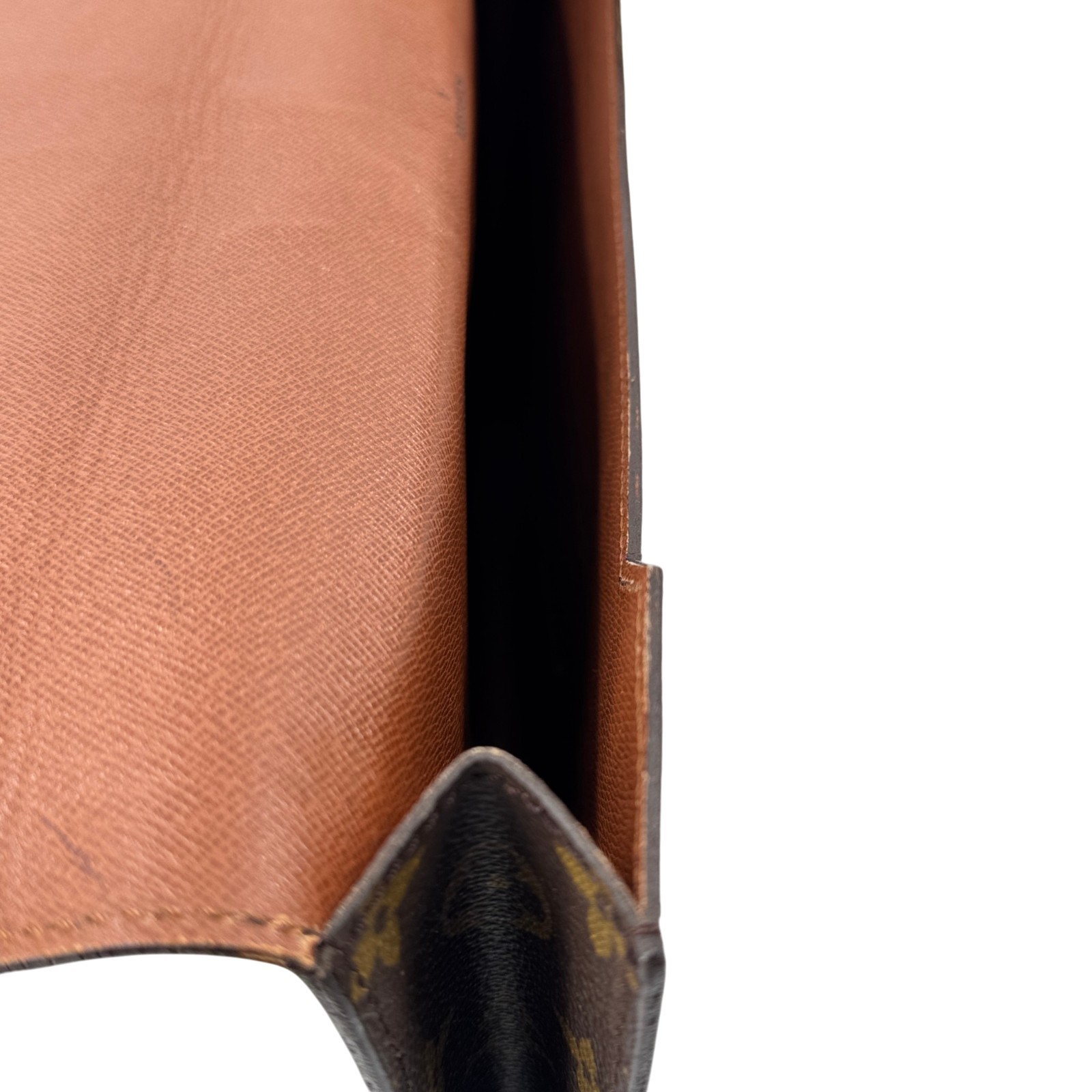 LOUIS VUITTON Porte Documents Senateur Brown Monogram Canvas Briefcase M53335
