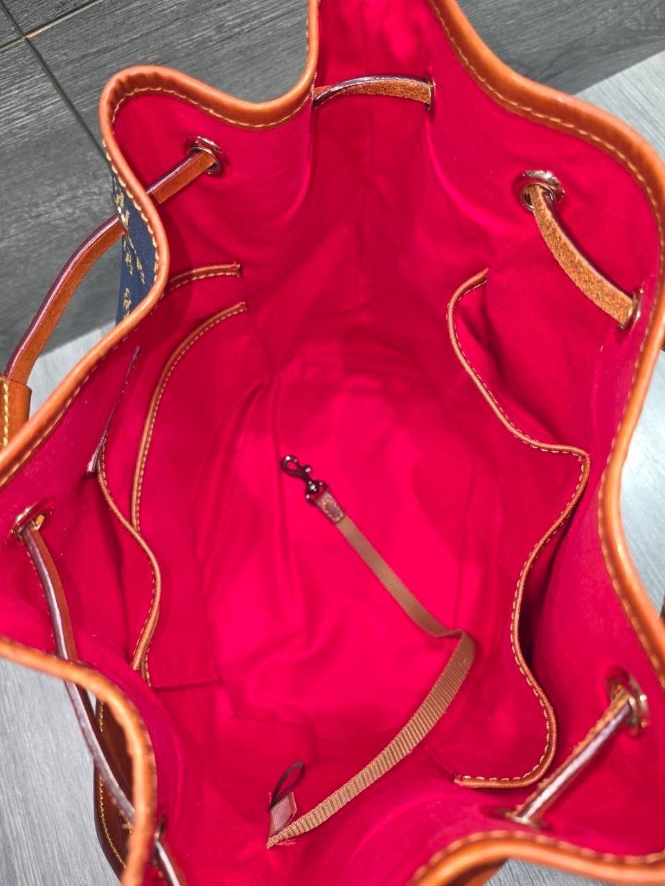 Dooney & Bourke Blakely Collection Tasha Logo Drawstring bucket Bag B000774