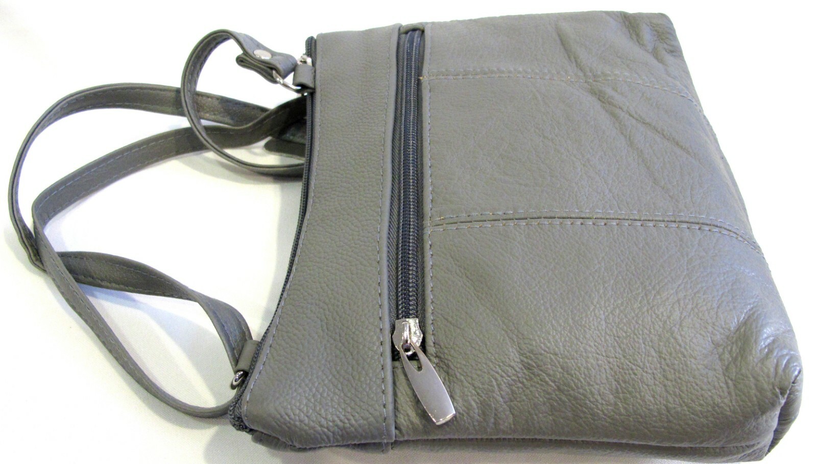 Genuine Leather Every Day Purse Shoulder or Cross Body Slim Light Weight & Soft