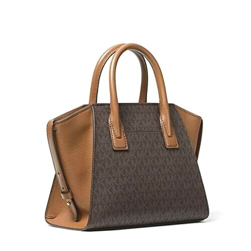 Michael Kors Small Satchel Crossbody Purse Handbag Bag Messenger Shoulder Brown
